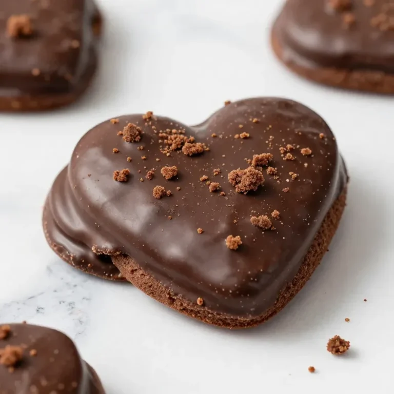 Einfache deutsche Lebkuchen-Kekse auf einem Backblech, mit brauner Gewürzglasur und weihnachtlichen Gewürzen im Hintergrund.